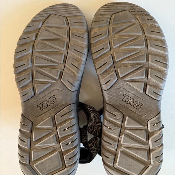 Teva Black and White Patterned Sandals - Picture 7 of 7